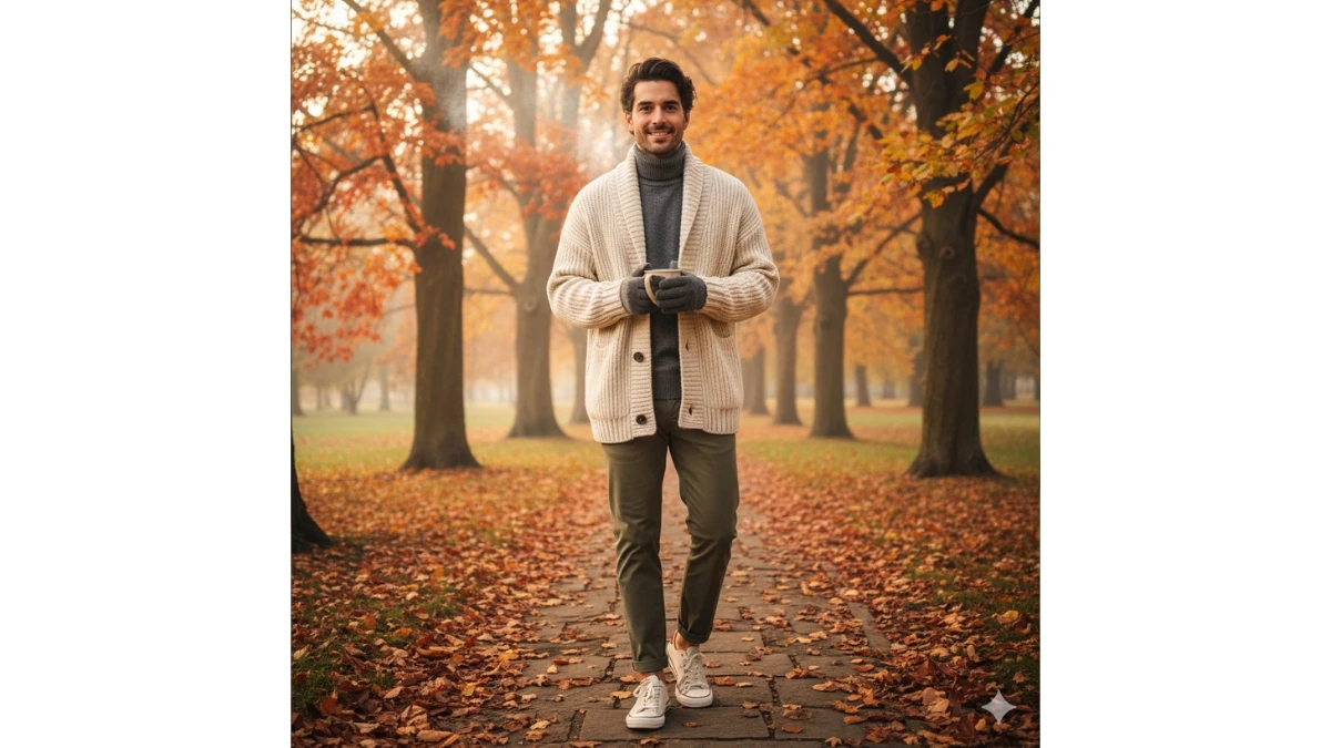 10 Google Gemini AI Photo Editing Prompts for Men to Create Ultra-Realistic Autumn Street Style Portraits