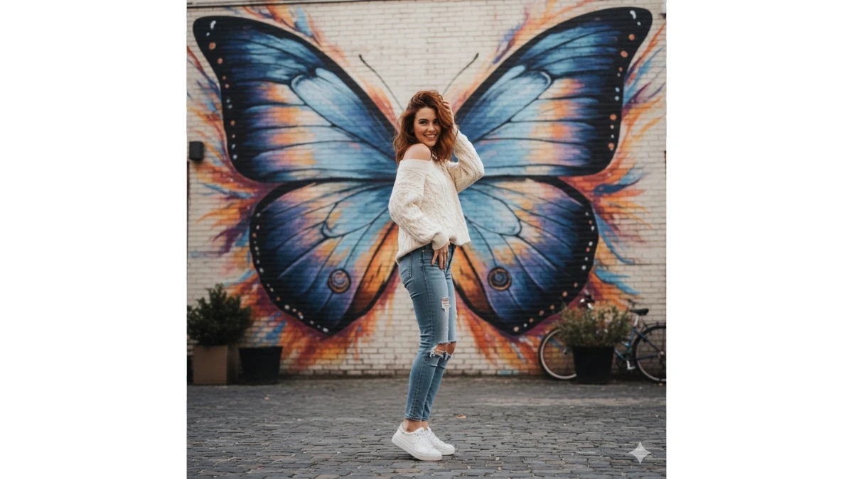 10 Viral Google Gemini AI Photo Editing Prompts for Girls to Create Stunning Butterfly-Wing Portraits