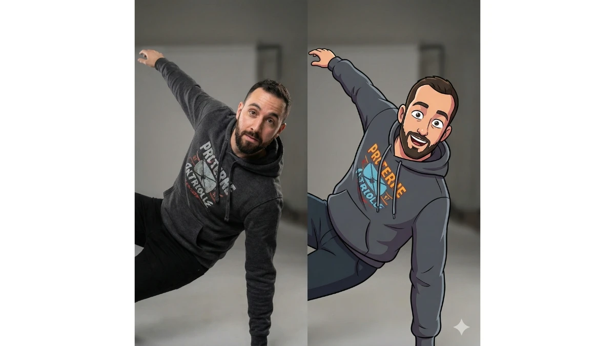 6 Trending Google Google Gemini AI Photo Editing Prompts: Create Realistic to Cartoon Double Character Images