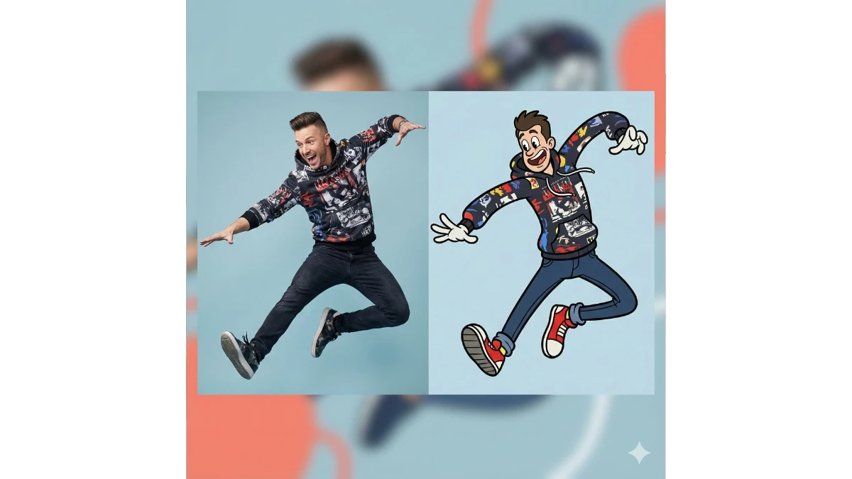 6 Trending Google Google Gemini AI Photo Editing Prompts: Create Realistic to Cartoon Double Character Images