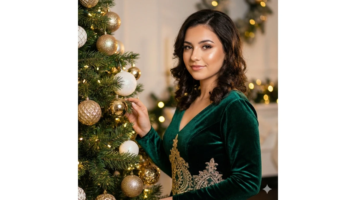 13 Trending Google Gemini Christmas AI Photo Editing Prompts for Girls to Create Stunning Christmas-Themed Holiday Portraits