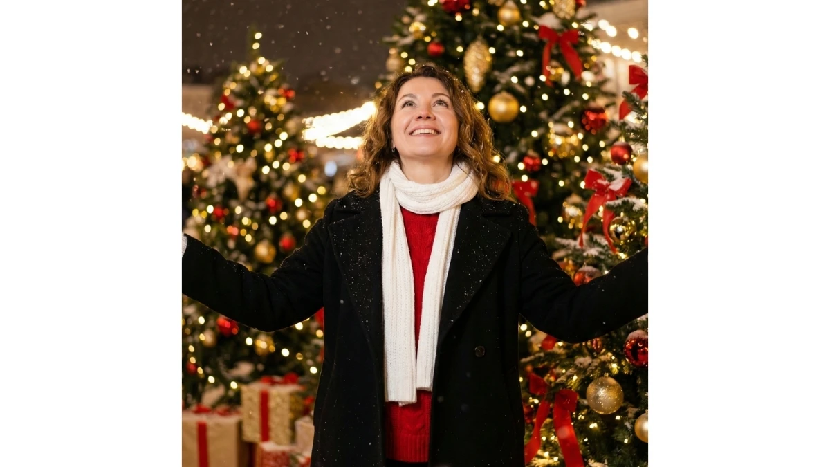 13 Trending Google Gemini Christmas AI Photo Editing Prompts for Girls to Create Stunning Christmas-Themed Holiday Portraits