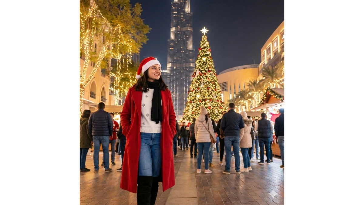 13 Trending Google Gemini Christmas AI Photo Editing Prompts for Girls to Create Stunning Christmas-Themed Holiday Portraits