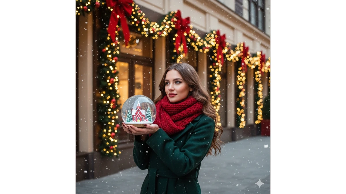 12 Gemini AI Photo Editing Prompts for Girls to Create Magazine-Worthy Christmas Photoshoot Portraits