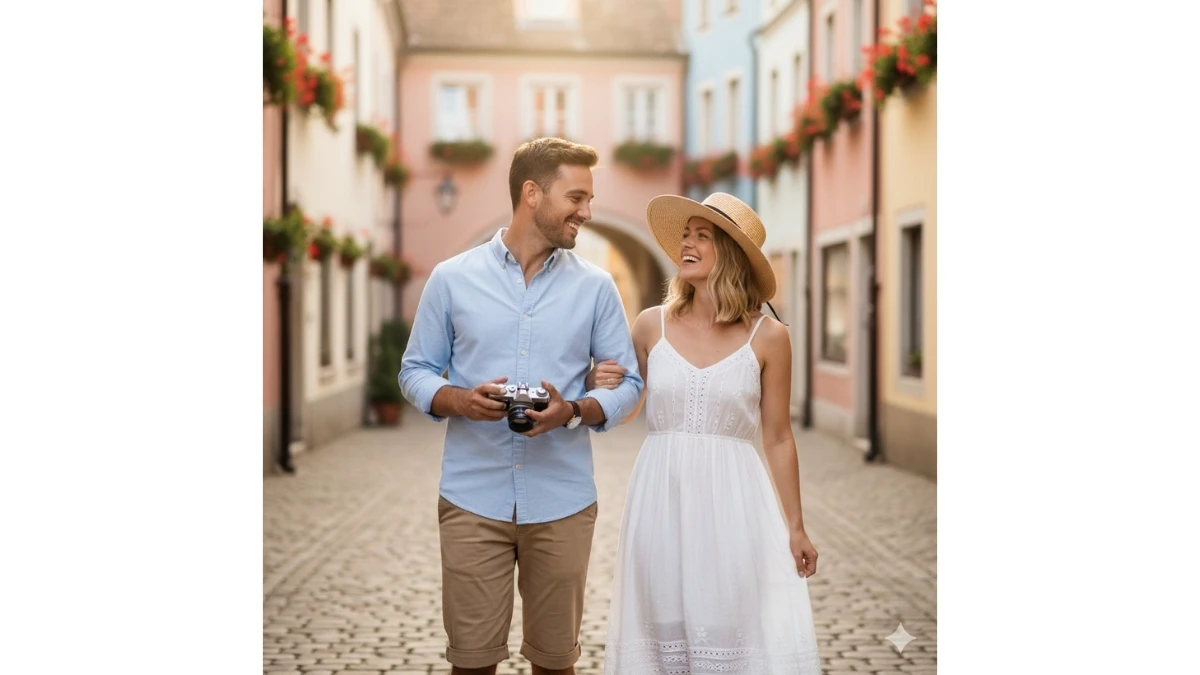 12 Google Gemini AI Copy-Paste Photo Editing Prompts for Couples to Create Trending Dreamy Cute and Romantic Portraits