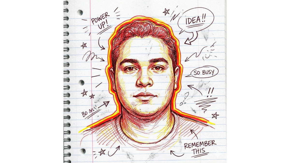 12 Trending Google Gemini AI Photo Editing Prompts to Create Stunning Hand-Drawn Doodle Art Portraits