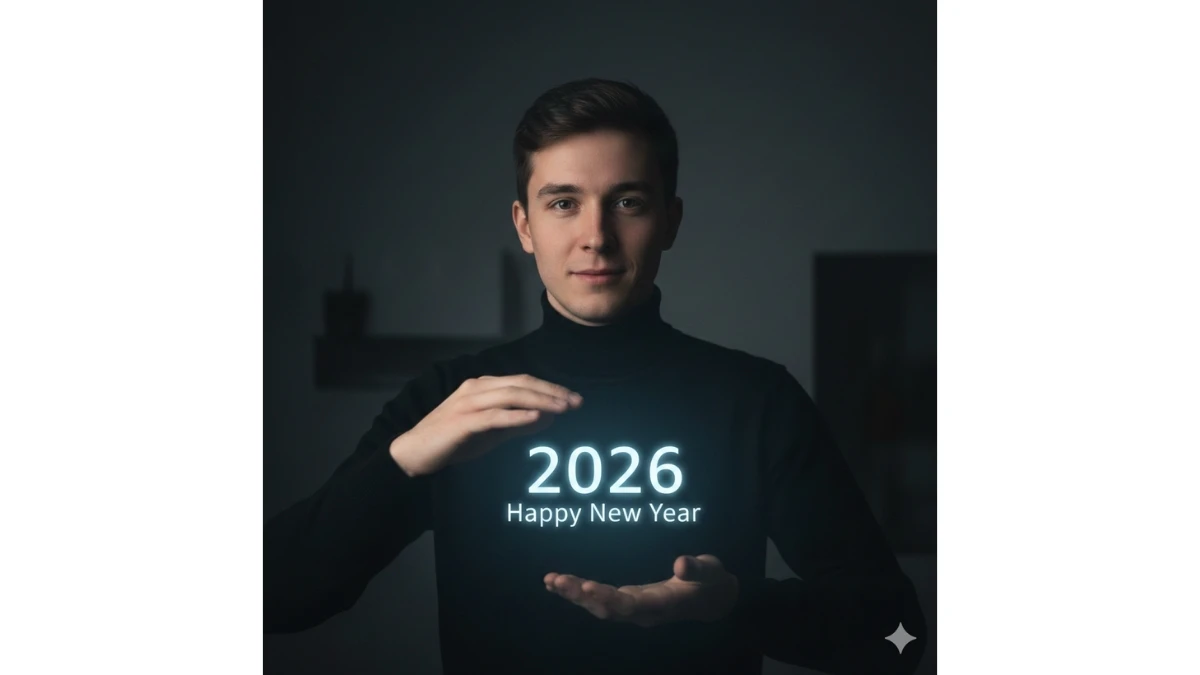 12 Happy New Year 2026 Gemini Prompts for Boys, Girls, and Couples to Create Stunning AI Photo Editing Prompts Portraits
