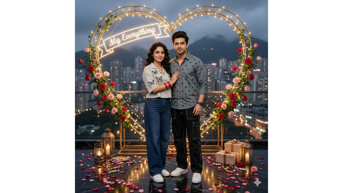 10 Google Gemini AI Photo Editing Prompts for Couples: Create Cinematic Viral Ultra-Realistic Heart-Frame Love Portraits