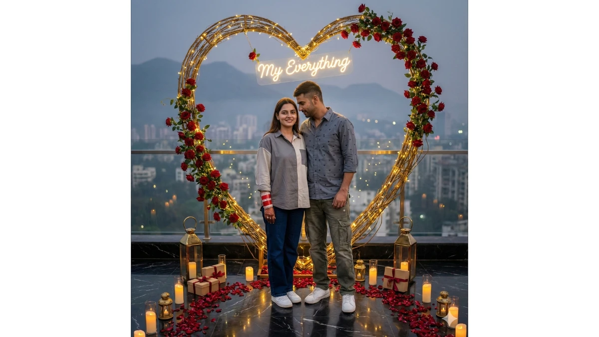 10 Google Gemini AI Photo Editing Prompts for Couples: Create Cinematic Viral Ultra-Realistic Heart-Frame Love Portraits