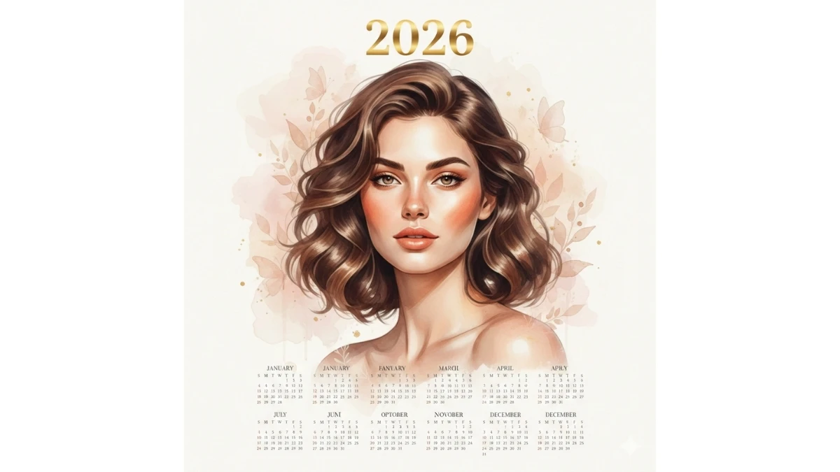 New Year 2026 Personalized Calendar Design Gemini AI Prompts: Copy Paste Image Generation Ideas  for Stunning Portraits