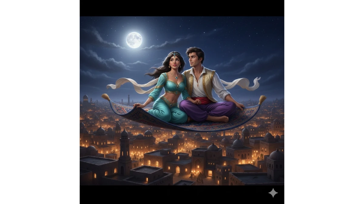 5 Gemini AI Magical Arabian Style Photo Editing Prompts for Couples: Transform Your Love Story with Stunning AI Magic and Exotic Elegance