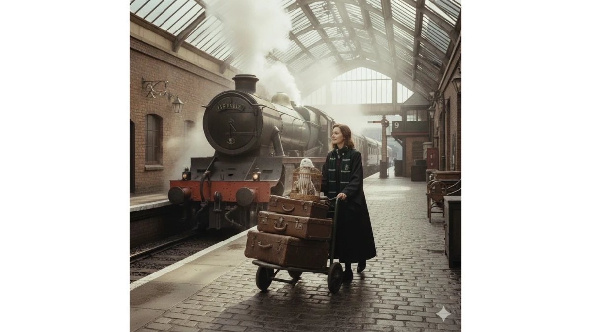 10 Trending Google Gemini AI Photo Editing Prompts for Girls to Create Magical Harry Potter Portraits