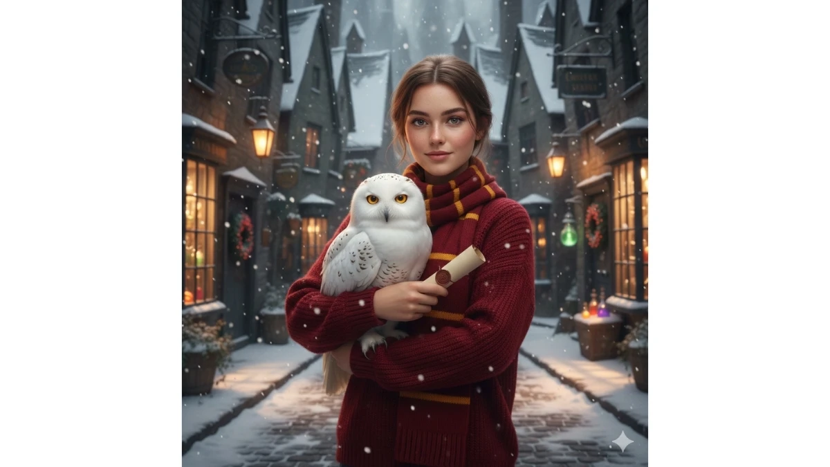 10 Trending Google Gemini AI Photo Editing Prompts for Girls to Create Magical Harry Potter Portraits