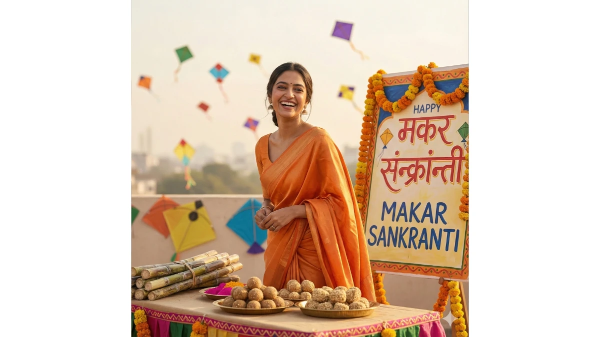 12 Viral Google Gemini AI Photo Editing Prompts to Create Stunning Makar Sankranti 2026 Festive Portraits