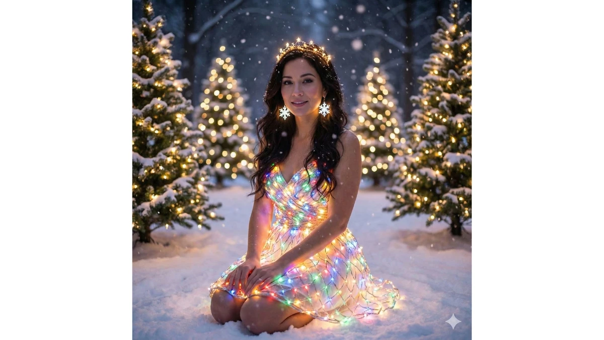 10 Gemini AI Merry Christmas Photo Editing Prompts for Girls: Create Insta Viral Merry Christmas Photos With Gemini AI