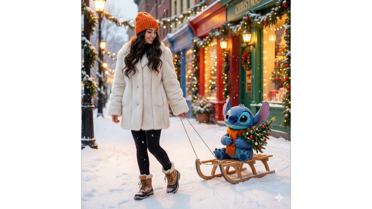 10 Gemini AI Merry Christmas Photo Editing Prompts for Girls: Create Insta Viral Merry Christmas Photos With Gemini AI