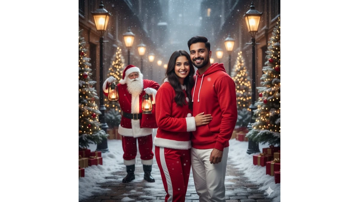 7 Christmas-Themed Google Gemini AI Photo Editing Prompts for Couples to Create Hyper-Realistic Merry Christmas Portraits