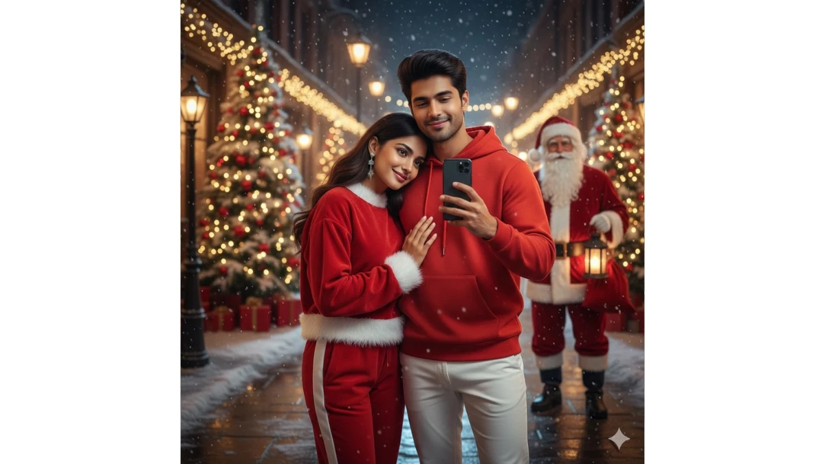 7 Christmas-Themed Google Gemini AI Photo Editing Prompts for Couples to Create Hyper-Realistic Merry Christmas Portraits