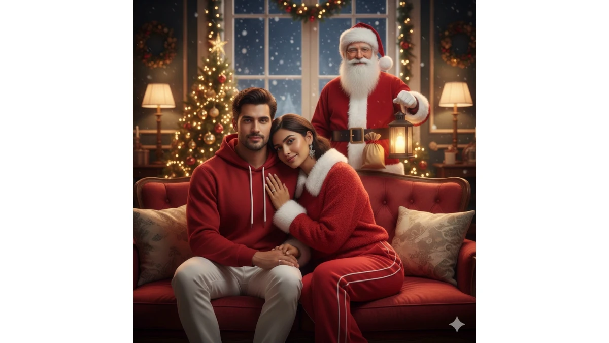 7 Christmas-Themed Google Gemini AI Photo Editing Prompts for Couples to Create Hyper-Realistic Merry Christmas Portraits