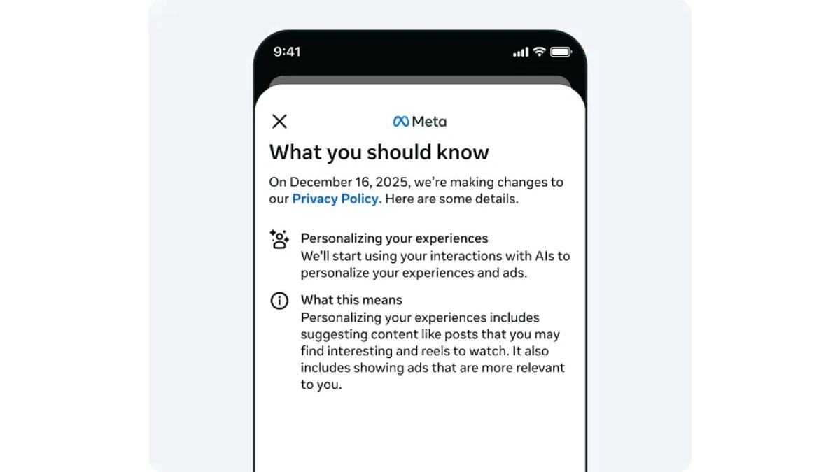 Will Meta Start Reading Your Private DMs for AI Training? Meta Privacy Update Explained (December 2025)