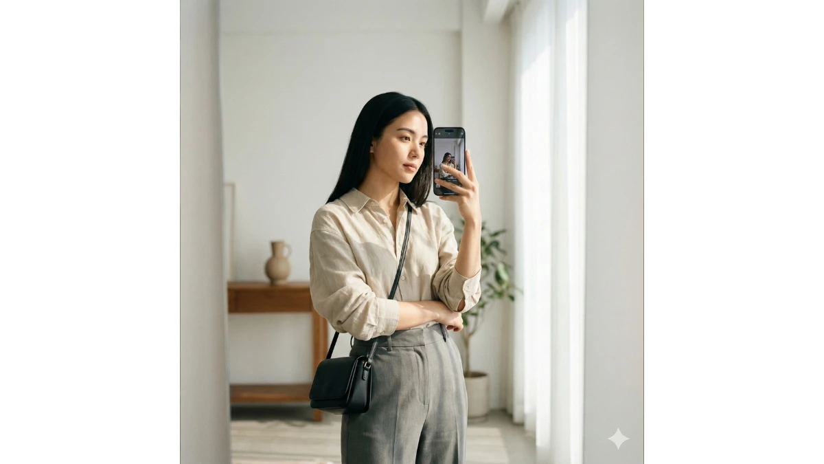 10 Unique Google Gemini AI Photo Editing Prompts for Girls to Create Ultra-Realistic Formals Mirror Selfie Portraits