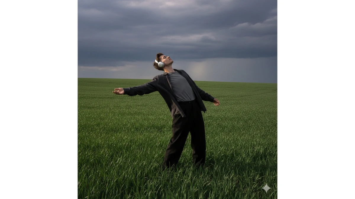 10 Cinematic Google Gemini AI Photo Editing Prompts for Boys to Create Moody Outdoor Portraits in Lush Green Fields