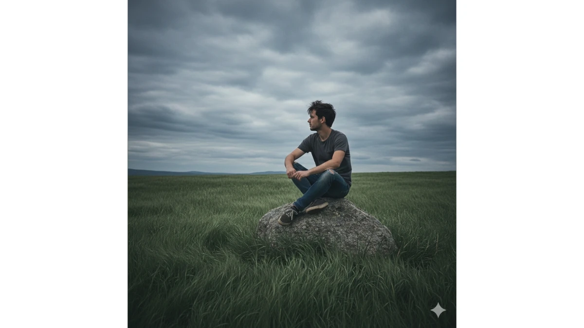 10 Cinematic Google Gemini AI Photo Editing Prompts for Boys to Create Moody Outdoor Portraits in Lush Green Fields