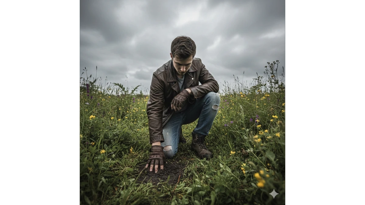 10 Cinematic Google Gemini AI Photo Editing Prompts for Boys to Create Moody Outdoor Portraits in Lush Green Fields
