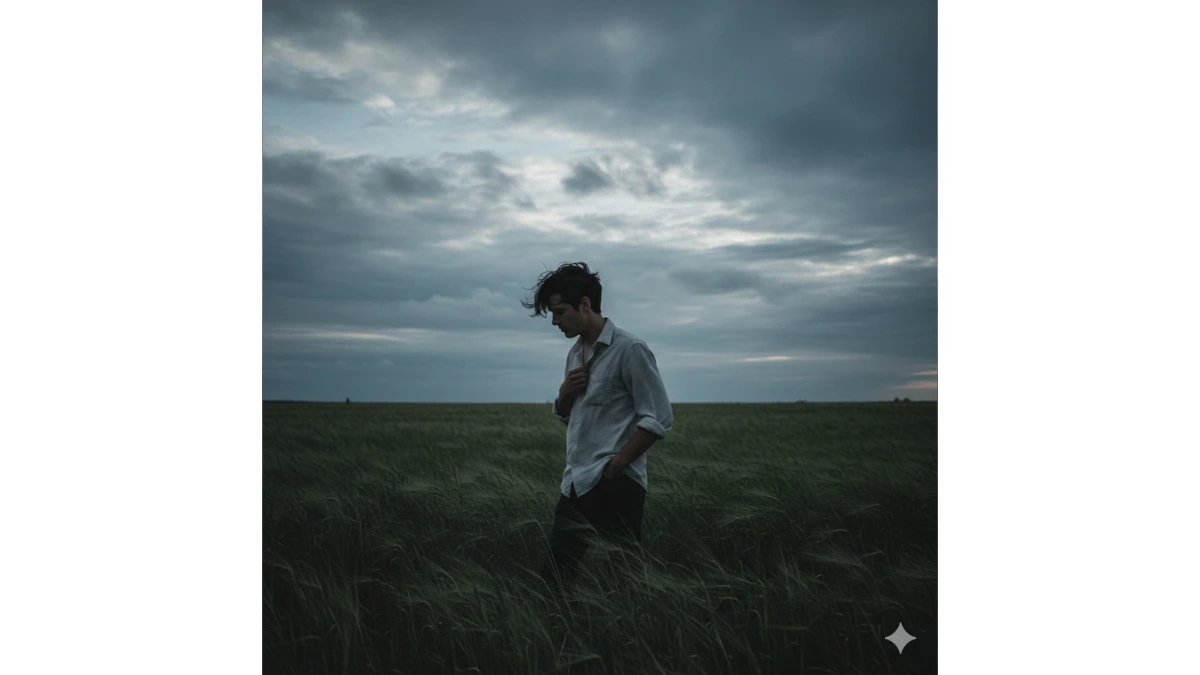10 Cinematic Google Gemini AI Photo Editing Prompts for Boys to Create Moody Outdoor Portraits in Lush Green Fields