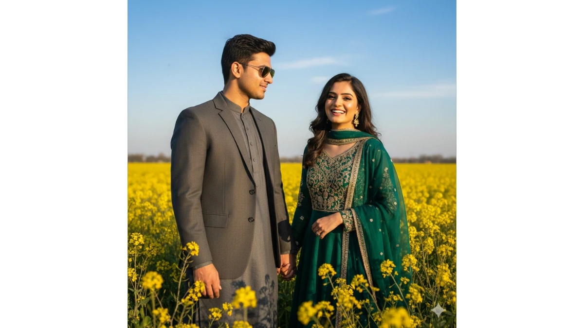10 Google Gemini AI Photo Editing Prompts for Couples to Create Stunning Mustard Field Cinematic Masterpieces in seconds
