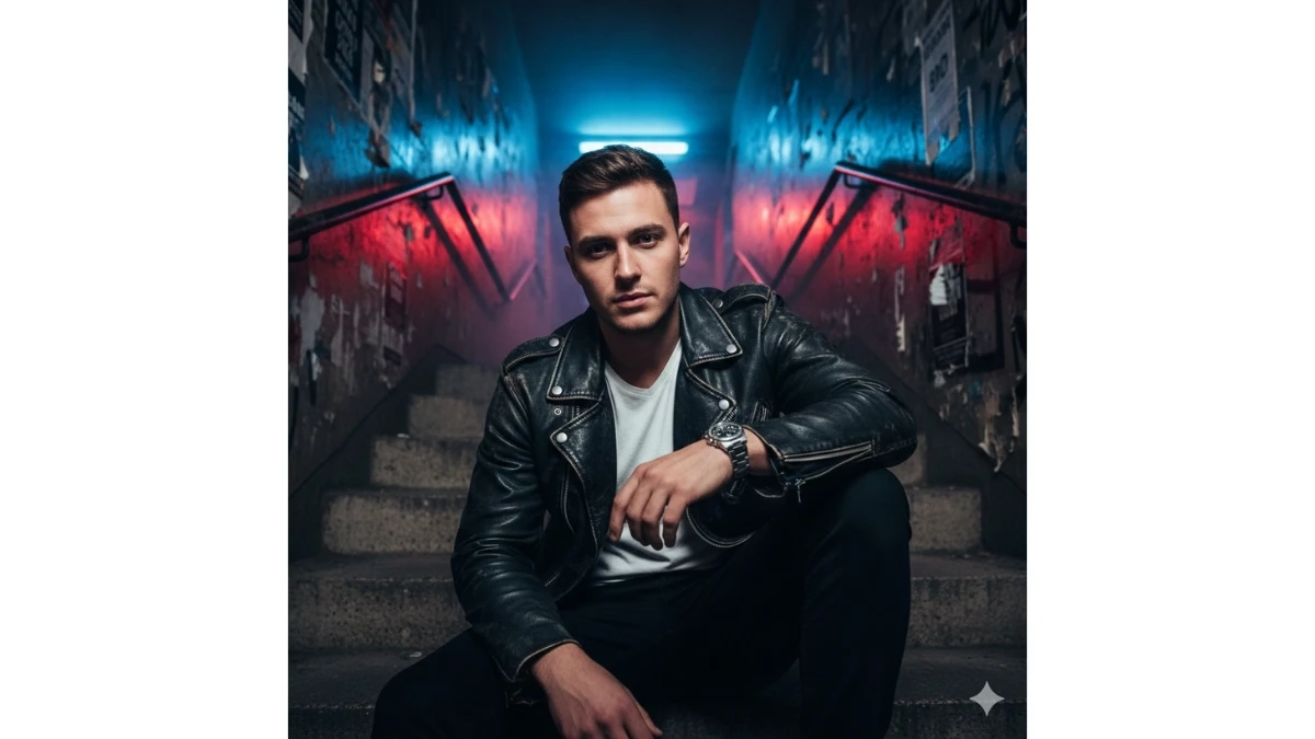 10 Google Gemini AI Photo Editing Prompts for Men to Create Stylish Ultra-Realistic Neon Cinematic Portraits
