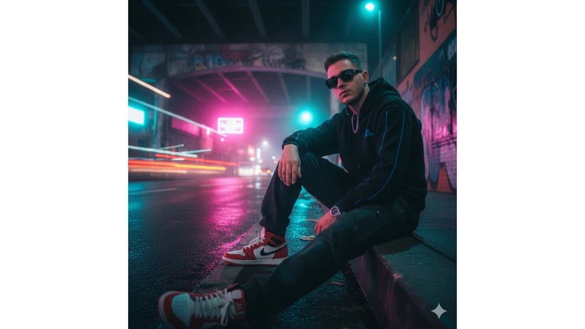 10 Google Gemini AI Photo Editing Prompts for Men to Create Stylish Ultra-Realistic Neon Cinematic Portraits