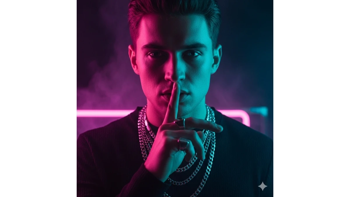 10 Google Gemini AI Photo Editing Prompts for Men to Create Stylish Ultra-Realistic Neon Cinematic Portraits