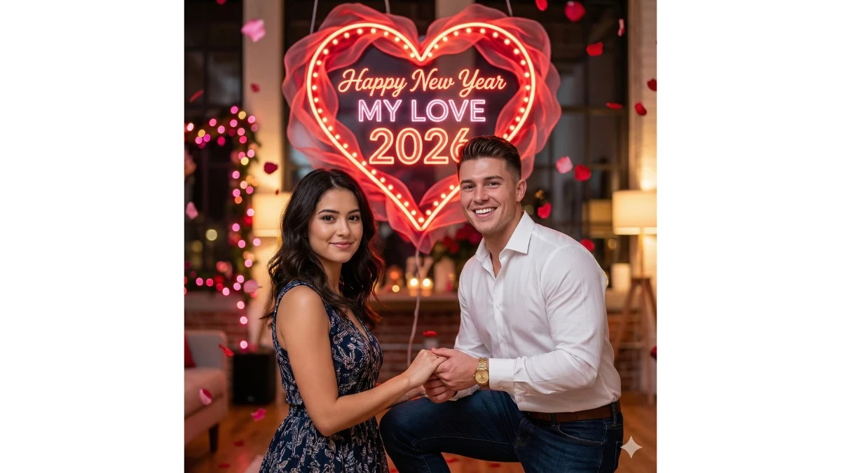 12 New Year Special Google Gemini AI Photo Editing Prompts for Couples: Create Romantic Ultra-Realistic Celebration Portraits