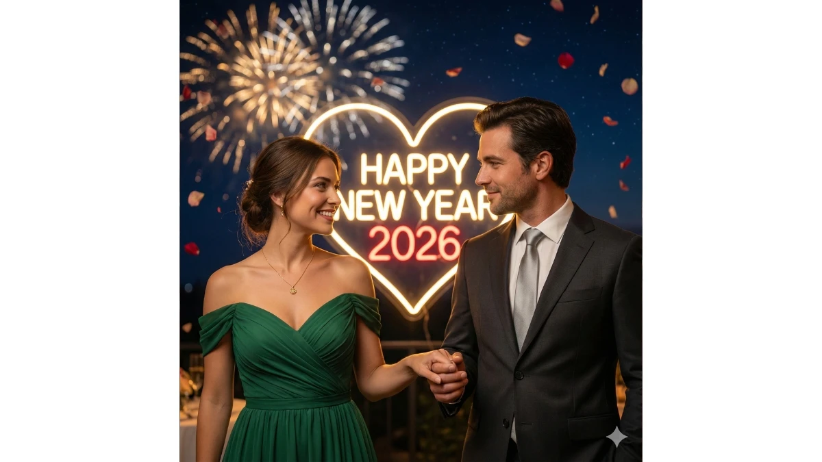 12 New Year Special Google Gemini AI Photo Editing Prompts for Couples: Create Romantic Ultra-Realistic Celebration Portraits