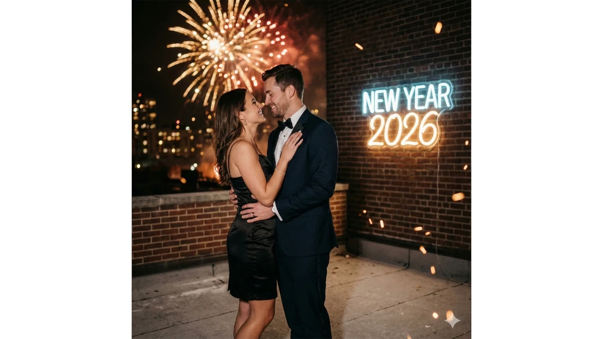 12 New Year Special Google Gemini AI Photo Editing Prompts for Couples: Create Romantic Ultra-Realistic Celebration Portraits
