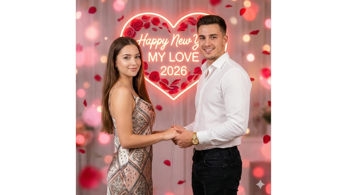 12 New Year Special Google Gemini AI Photo Editing Prompts for Couples: Create Romantic Ultra-Realistic Celebration Portraits