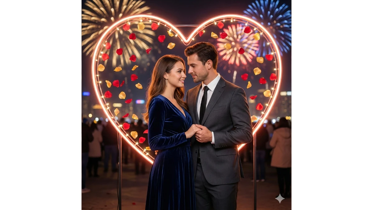 12 New Year Special Google Gemini AI Photo Editing Prompts for Couples: Create Romantic Ultra-Realistic Celebration Portraits