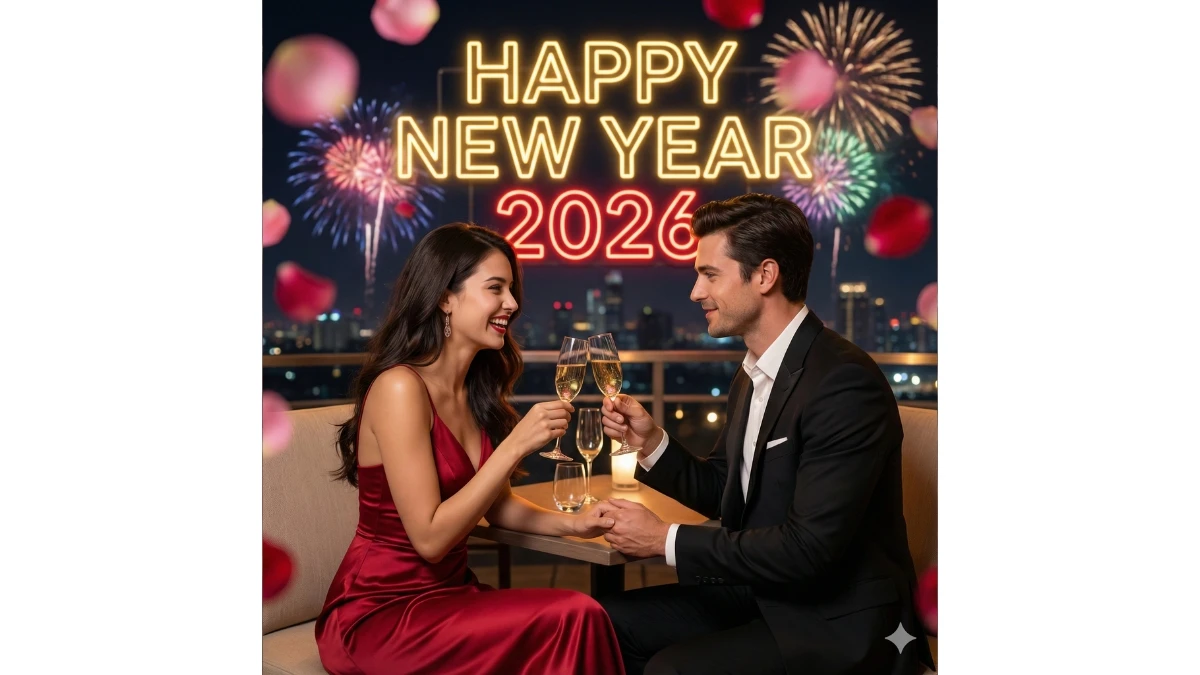 12 New Year Special Google Gemini AI Photo Editing Prompts for Couples: Create Romantic Ultra-Realistic Celebration Portraits