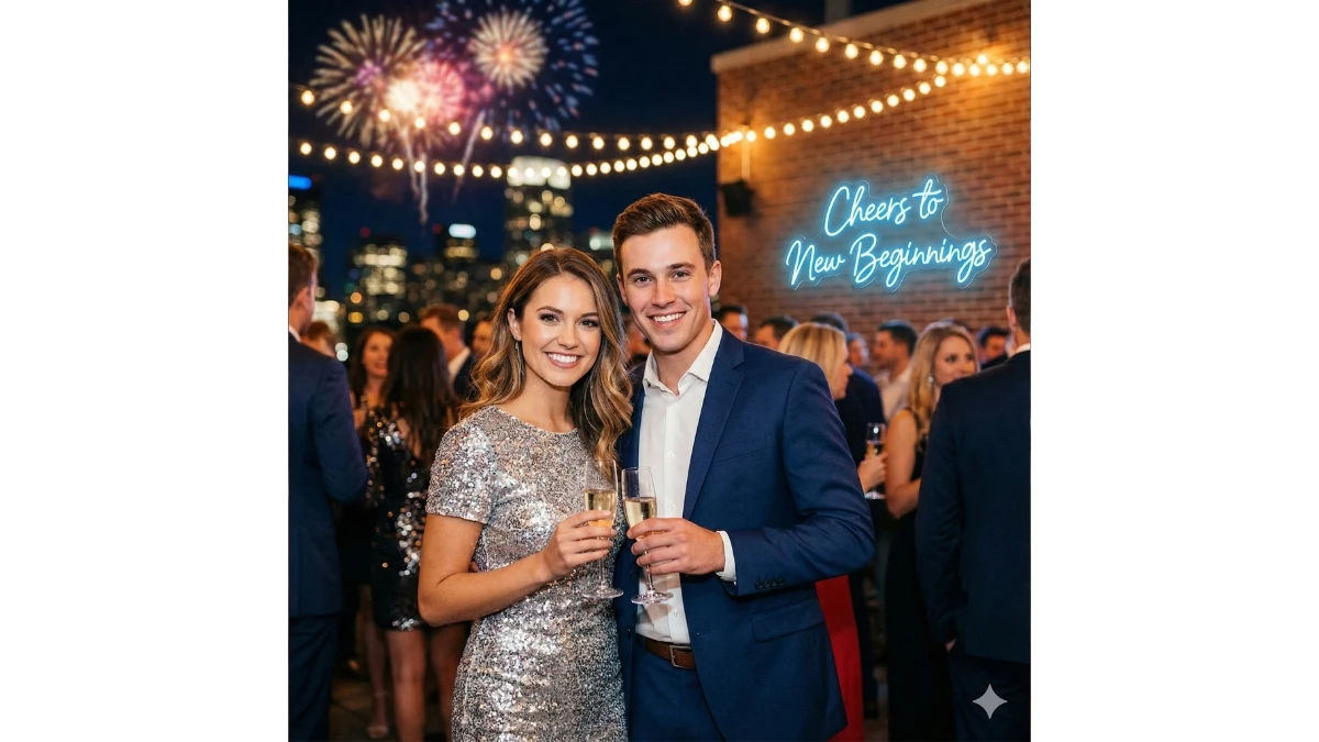 12 New Year Special Google Gemini AI Photo Editing Prompts for Couples: Create Romantic Ultra-Realistic Celebration Portraits