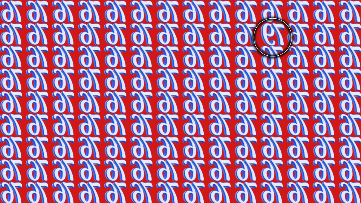 Optical Illusion IQ Test: Are You A Genius? Within 7 Seconds Spot The Inverted 79 among Inverted 76