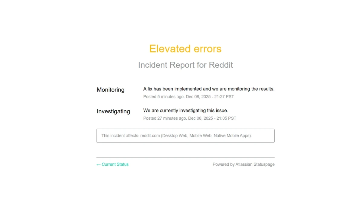 Is Reddit Down Right Now? 1,000s of Users Report Internal Server Error