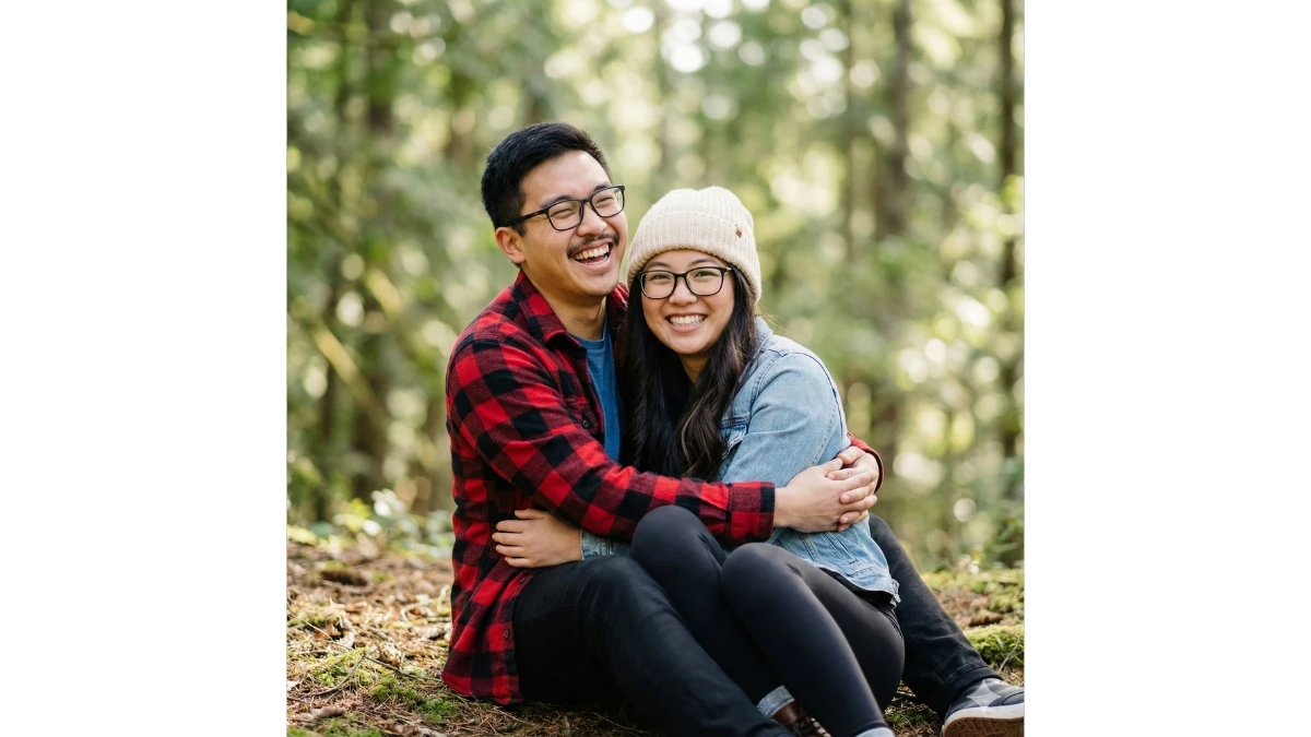 10 Stunning Google Gemini AI Photo Editing Prompts for Couples to Create Calm and Romantic Forest Portraits