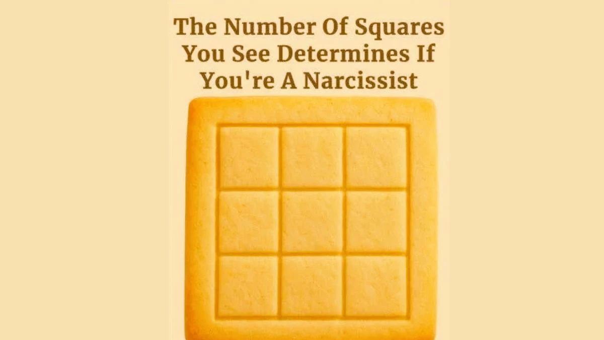 How Many Squares Can You See? It Might Reveal Your Narcissism!