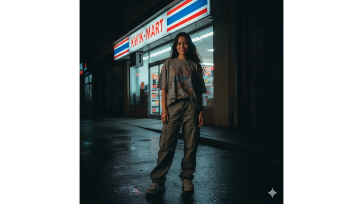 13 Google Gemini AI Photo Editing Prompts for Girls to Create Cinematic Street-Style Night Portraits