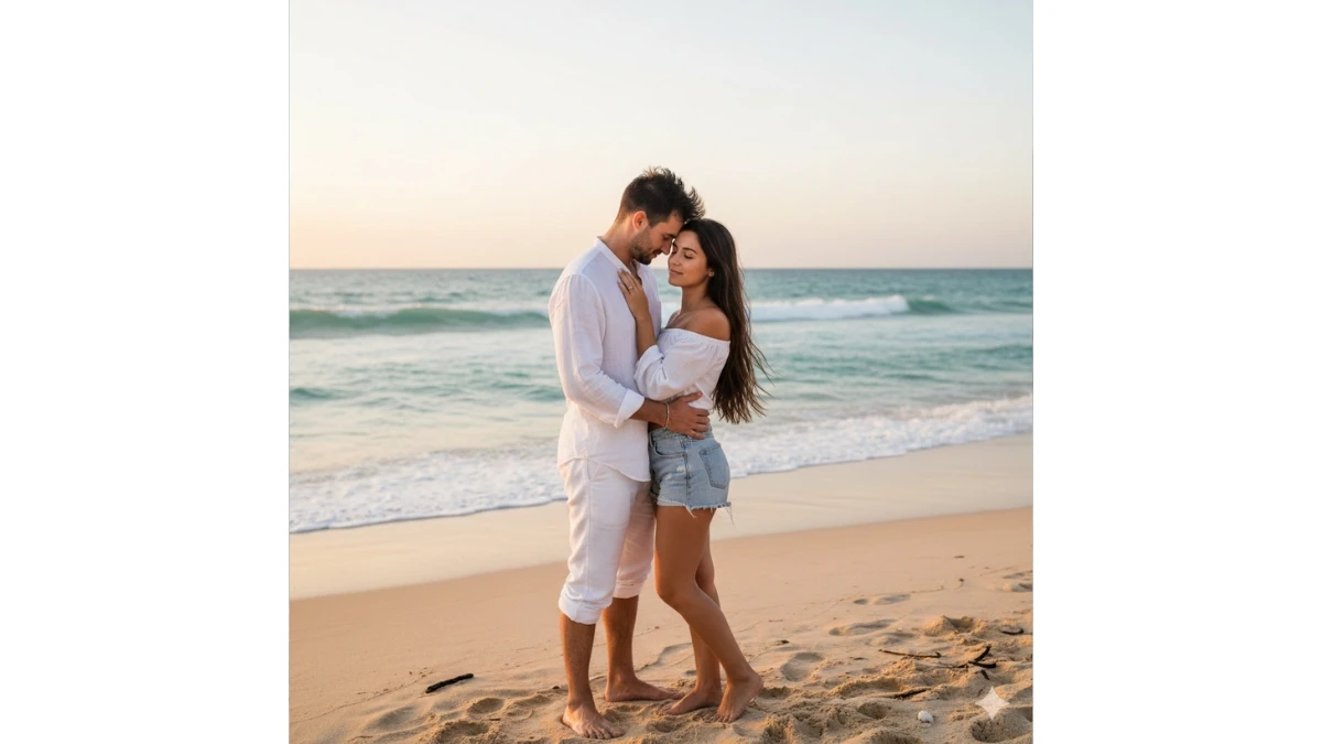 10 New Gemini AI Seaside Photo Editing Prompts for Couples to Capture Stunning Beach Moments, Enhance Your Love Story, and Create Timeless Memories