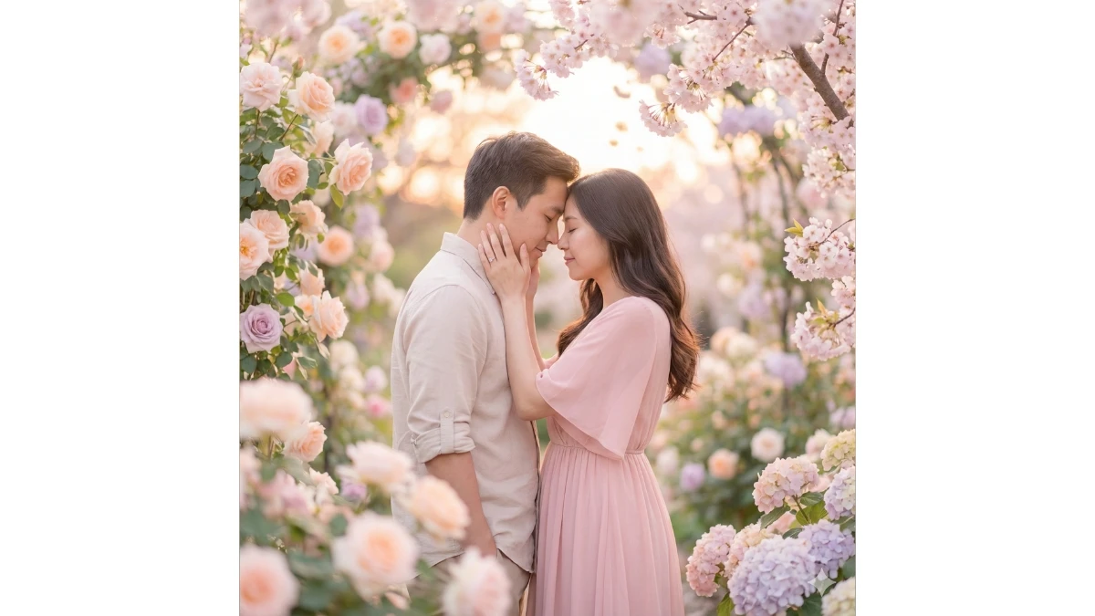 5 Romantic Forehead-Touch Gemini AI Photo Editing Prompts for Couples: Trending AI Magic for Stunning Love Photos