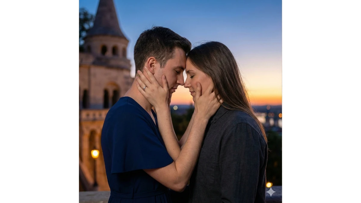 5 Romantic Forehead-Touch Gemini AI Photo Editing Prompts for Couples: Trending AI Magic for Stunning Love Photos