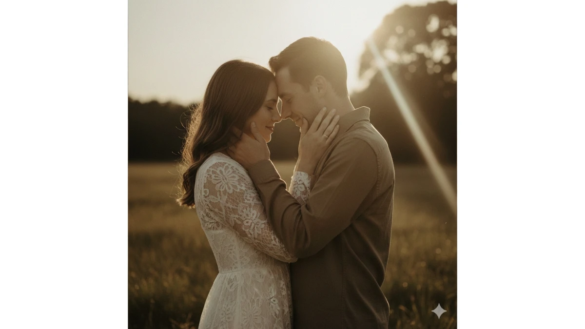 5 Romantic Forehead-Touch Gemini AI Photo Editing Prompts for Couples: Trending AI Magic for Stunning Love Photos