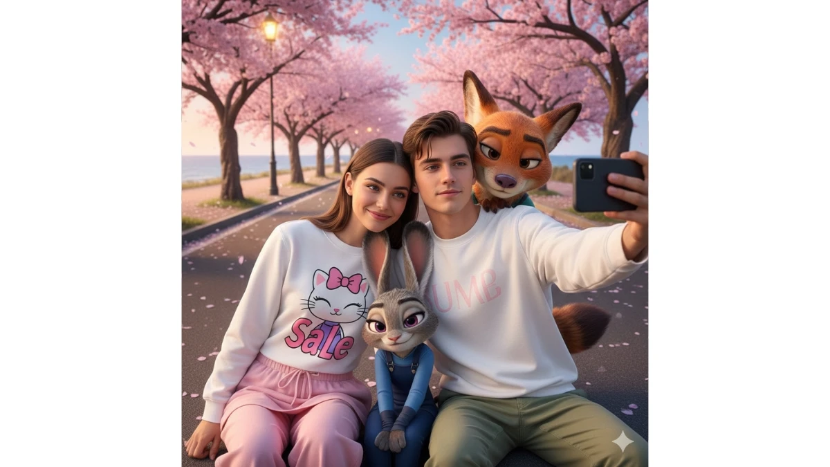6 Trending Google Gemini AI Photo Editing Prompts to Create Ultra-Realistic Couples Viral Zootopia-Style Portraits
